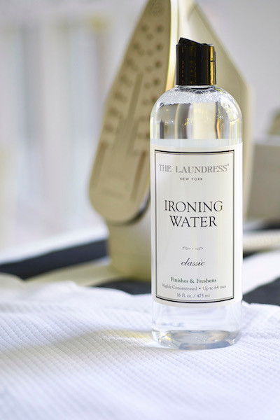 ironing water