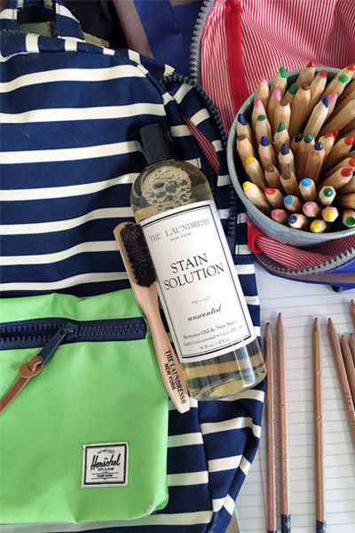 backpacks with Stain Solution