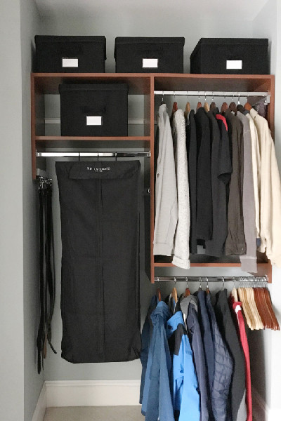 How To Tidy Up The Men S Closet