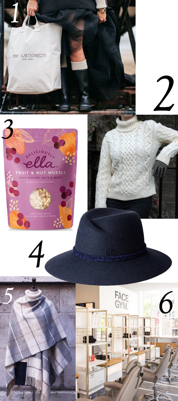 COLLAGE OF UK INSPIRED TRAVEL ITEMS