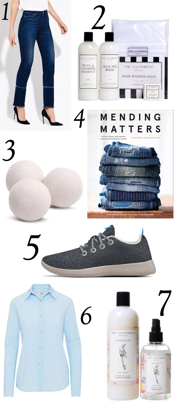 collage of friendly fashion items