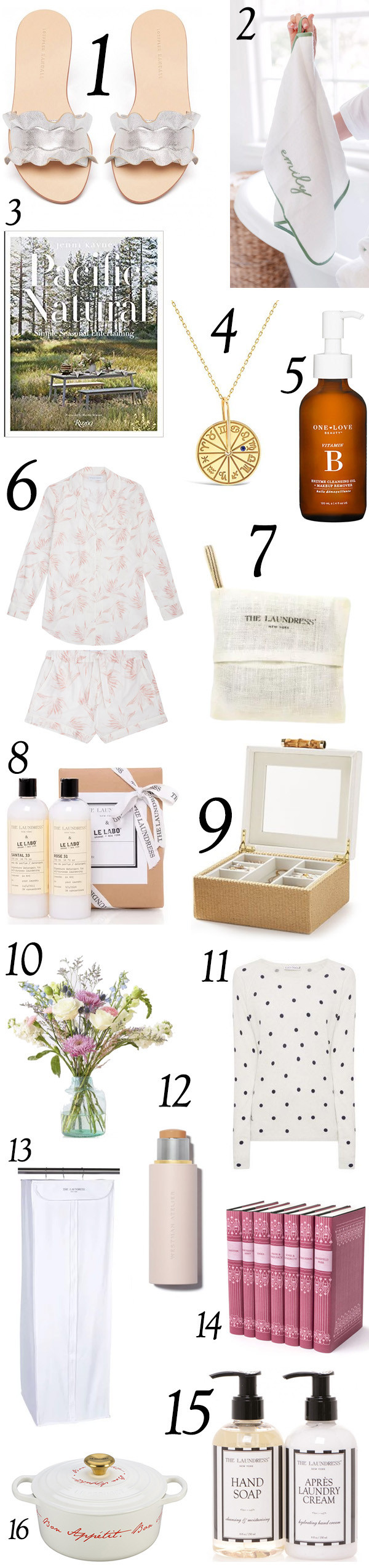 collage of mother's day gifts