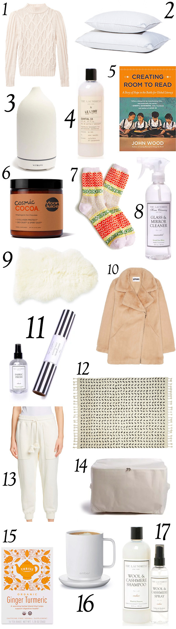 cozy winter items