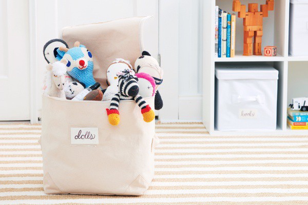 how to organize a kids room