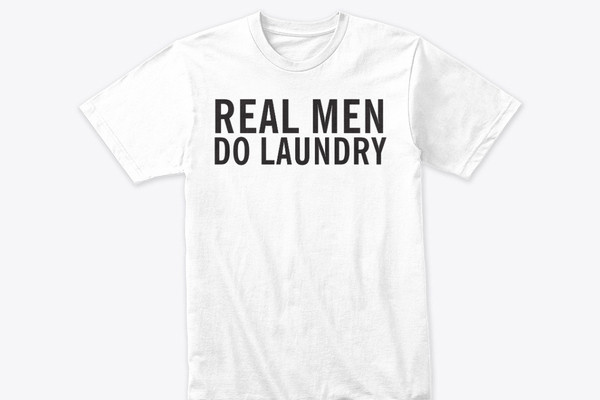 real men do laundry t shirt