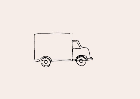 truck sketch