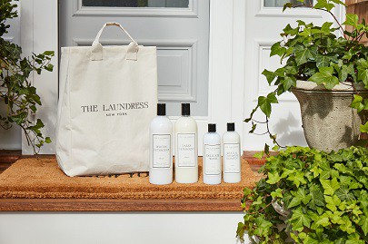 products on a porch next to tote bag