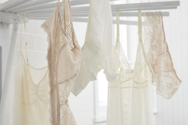 how to dry lingerie