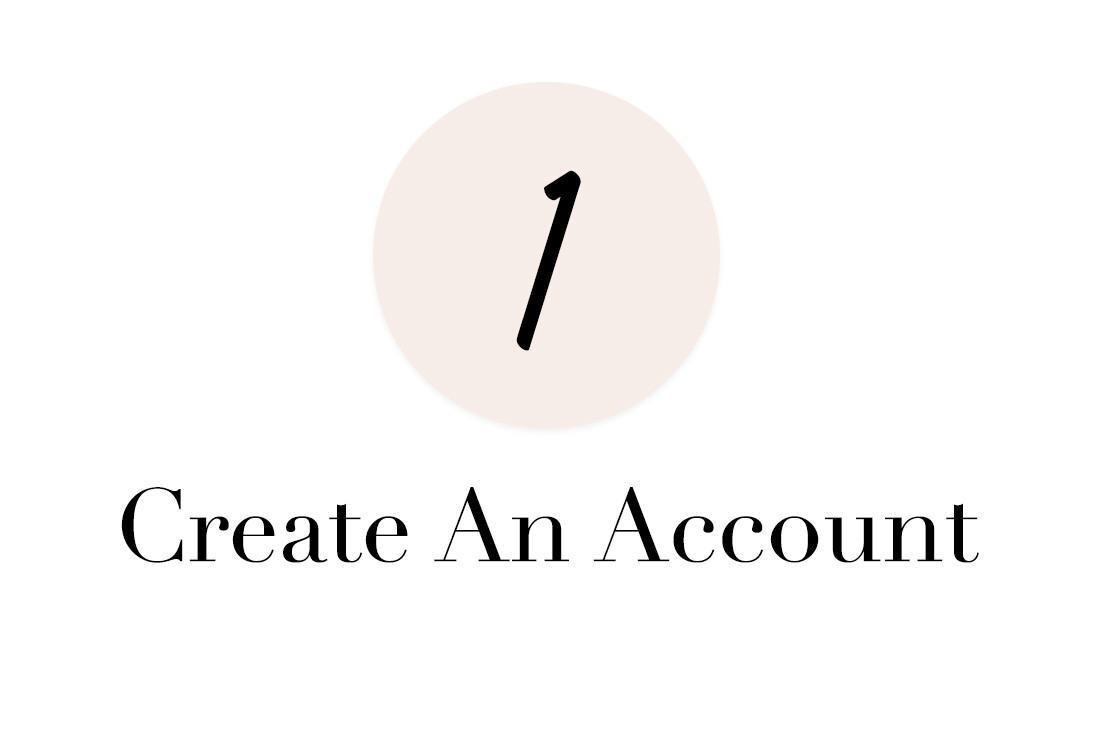 create an account