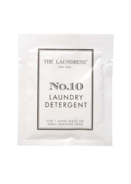 number 10 detergent packet