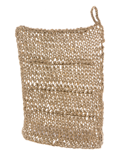 linen knit dish cloth