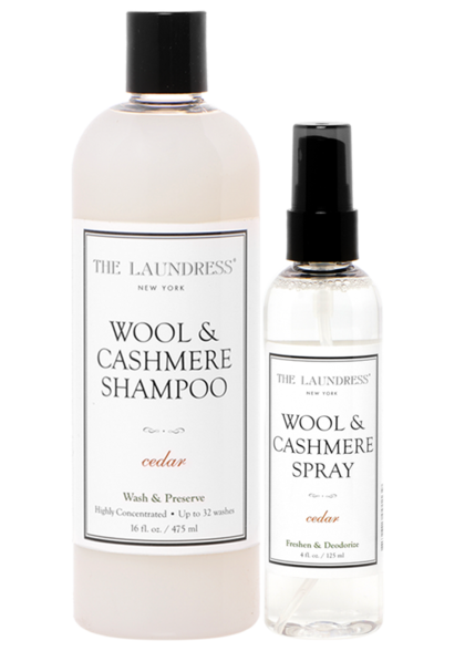 Wool and Cashmere Shampoo and Spray Duo