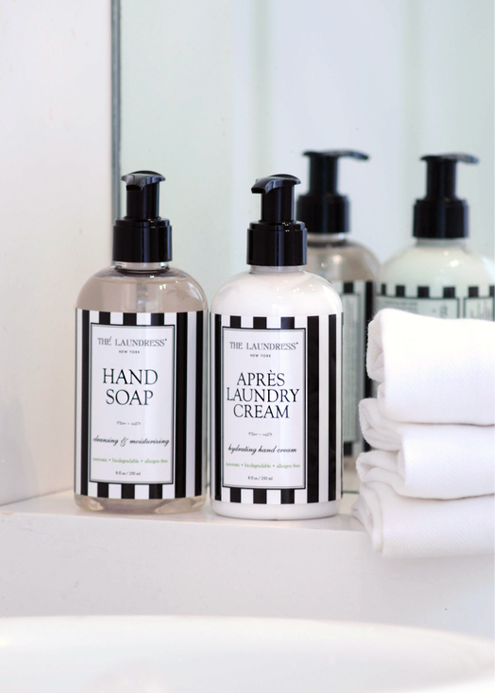 soap and hand cream dispensers
