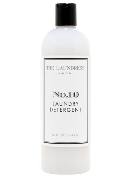 Number ten laundry detergent sixteen fluid ounces